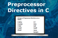 [C#] Preprocessor Directives tiền xử lý trong lập trình csharp