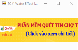 [C#] Hiệu ứng Water Effect Image cho Banner