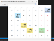 [DEVEXPRESS] Hướng dẫn sử dụng Calendar Control và cho vào PopupEdit