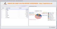 [REPORT CHART] Hướng dẫn vẽ biểu đồ Chart Pie trong winform và xtra report của Devexpress