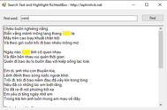 [C#] Hướng dẫn tìm kiếm và set highlight color cho RichTextBox