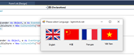 Hướng dẫn viết ứng dụng đa ngôn ngữ (Multi Language) sử dụng Globalization trong VB.NET
