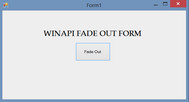 [C# - VB.NET] Hướng dẫn tạo hiệu ứng Fade Winform khi đóng form