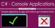 [C#] Hướng dẫn bật màn hình Window Console trong Winform