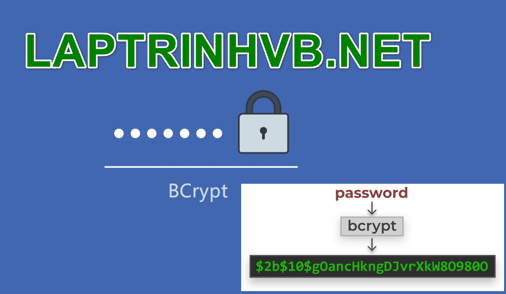 [C#] Hướng dẫn mã hóa mật khẩu tài khoản ứng dụng đúng chuẩn Men