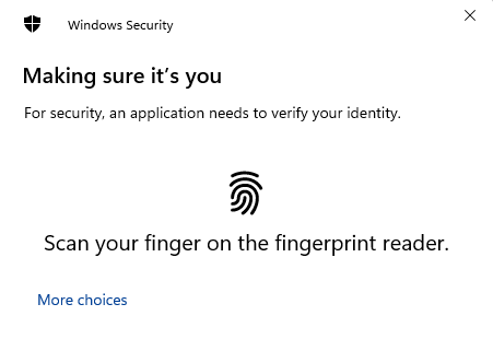 [C#] Hướng dẫn chứng thực đăng nhập ứng dụng bằng vân tay (Finger Print) trên máy tính