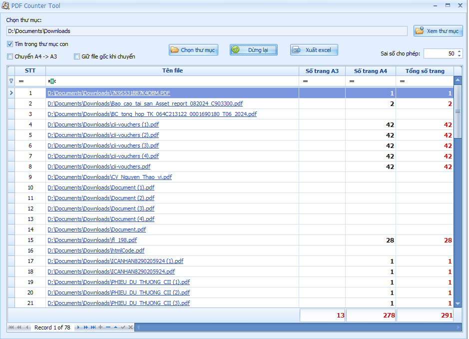 [C#] Chia sẻ source code phần mềm đếm số trang tập tin file PDF