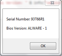 [VB.NET] Lấy địa chỉ Bios Serial Number trên Winform